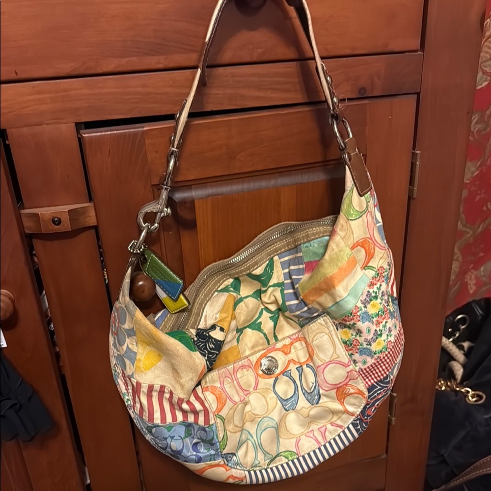 Colorful Patchwork Women's Bag